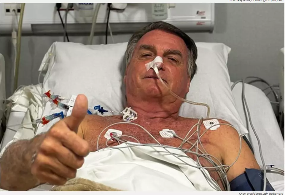 Bolsonaro tem melhora em exame no fígado e movimentos intestinais espontâneos, diz hospital